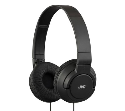 JVC lichtgewicht hoofdtelefoon Powerful Sound zwart HA-S31M-B