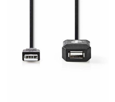 USB-A naar USB-A verlengkabel 5m CCGL60EXTBK50