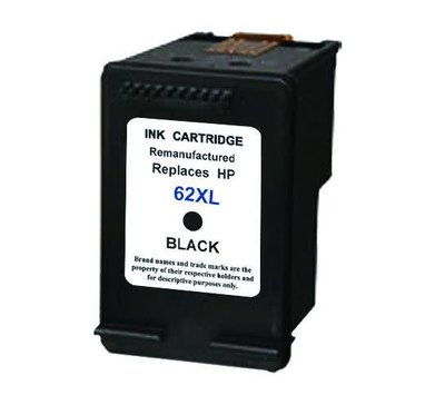 SecondLife inktcartridge voor HP62 XL zwart