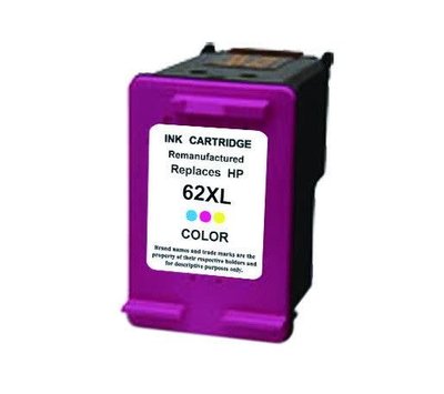 SecondLife inktcartridge voor HP62 XL kleur