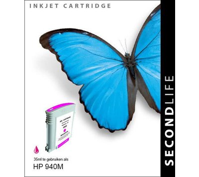 SecondLife inktcartridge voor HP940M XL rood