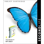 SecondLife SecondLife inktcartridge voor HP940Y XL geel