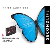 SecondLife SecondLife inktcartridge voor HP933M XL rood