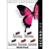 SecondLife SecondLife inktcartridges voor Canon 550/551 XL Multipack