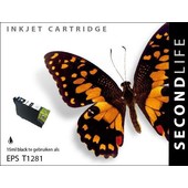 SecondLife SecondLife inktcartridge voor Epson T1281 zwart