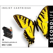 SecondLife SecondLife inktcartridge voor Brother LC123 zwart