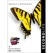 SecondLife SecondLife inktcartridge voor Brother LC3219M rood