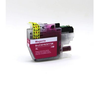 SecondLife inktcartridge voor Brother LC3219M rood