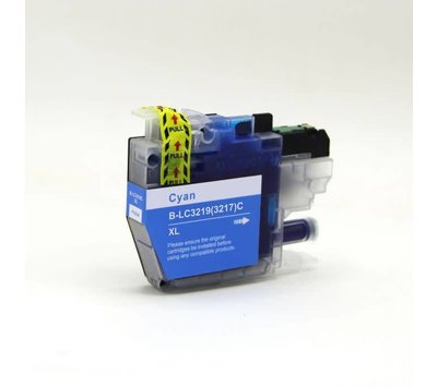 SecondLife inktcartridge voor Brother LC3219 blauw