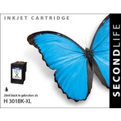 SecondLife SecondLife inktcartridge voor HP301 XL zwart