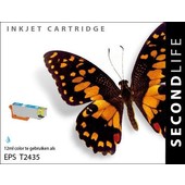 SecondLife SecondLife inktcartridge voor Epson T2435 licht blauw