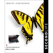 SecondLife SecondLife inktcartridge voor Brother LC1240M rood