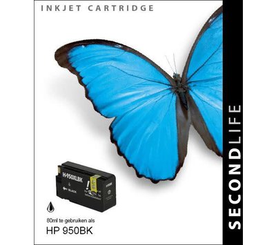 SecondLife inktcartridges voor HP950 XL zwart