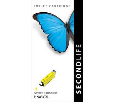 SecondLife inktcartridge voor HP903 XL geel