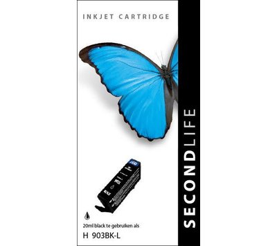 SecondLife inktcartridge voor HP903 XL zwart