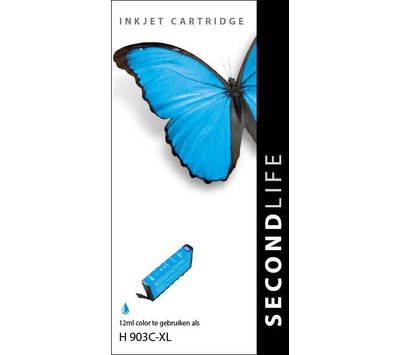 SecondLife inktcartridge voor HP903 XL blauw