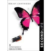 SecondLife SecondLife inktcartridge voor Canon CLI551BK XL zwart