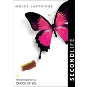 SecondLife SecondLife inktcartridge voor Canon CLI551Y XL geel