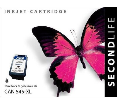 SecondLife inktcartridge voor Canon PG545 XL zwart