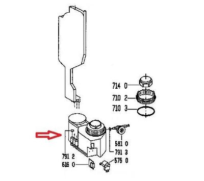 Beko O-ring van vaatwasser 1760190100