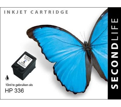 SecondLife inktcartridge voor HP  336 XL zwart