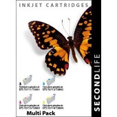 SecondLife SecondLife inktcartridges voor Epson T0715 Multipack