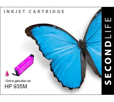 SecondLife inktcartridge voor HP935M XL rood