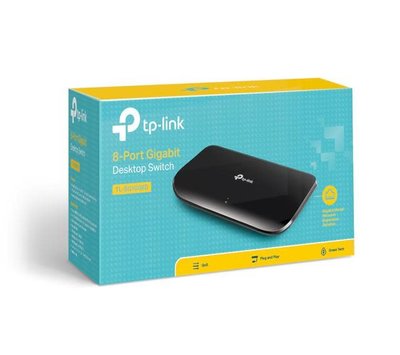 TP-Link 8 poort switch 1000Mbps TL-SG1008D