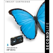 SecondLife SecondLife inktcartridge voor HP951C XL blauw