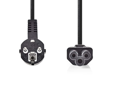 Nedis Schuko stroomkabel - IEC-320-C5 2m CEGP10100BK20