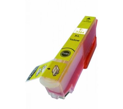 SecondLife inktcartridge voor Epson T3364 geel