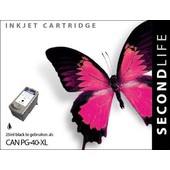 SecondLife SecondLife inktcartridge voor Canon PG40 zwart