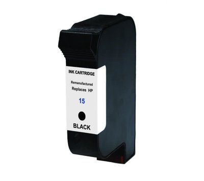 SecondLife inktcartridge voor HP15 XL zwart