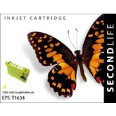 SecondLife SecondLife inktcartridge voor Epson T1634 geel