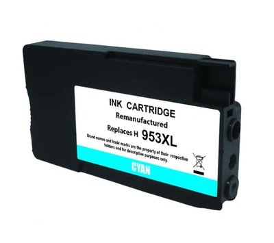 SecondLife inktcartridge voor HP953C XL blauw