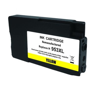 SecondLife inktcartridge voor HP953Y XL geel