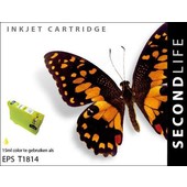 SecondLife SecondLife inktcartridge voor Epson T1814 geel