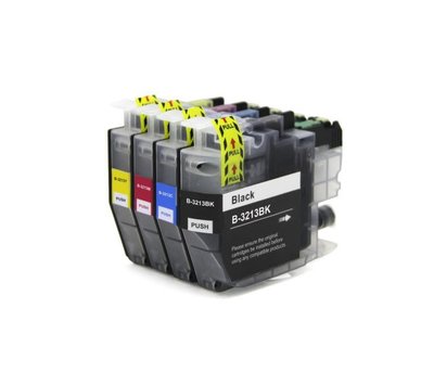 SecondLife inktcartridges voor Brother LC3213 Multipack