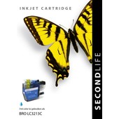 SecondLife SecondLife inktcartridge voor Brother LC3213 blauw