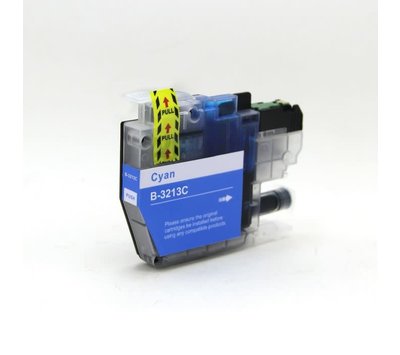 SecondLife inktcartridge voor Brother LC3213 blauw