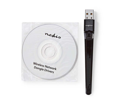 Nedis dual band USB Wifi adapter/ dongel  AC600  WSNWA600BK