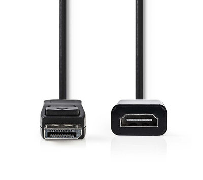 DisplayPort naar HDMI verloopkabel 0.2m CCGB37150BK02