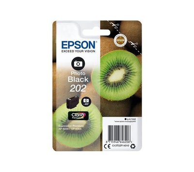 Originele Epson inktcartridge 202 foto zwart C13T02F14010