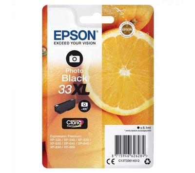 Originele Epson inktcartridge T3361 foto zwart 33XL