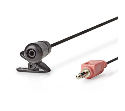 Microfoon 3.5 mm clip-on MICCJ100BK