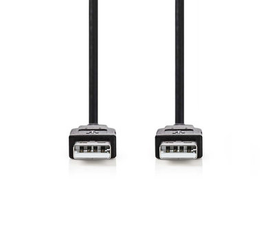 USB-A naar USB-A kabel 2m CCGB60000BK20