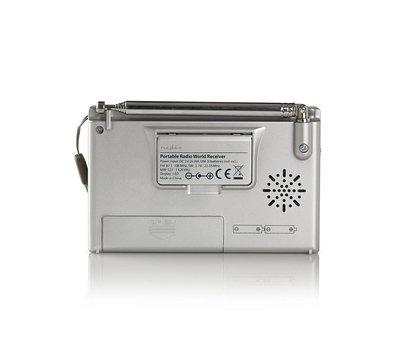 Nedis FM radio en wereldontvanger RDWR1000GY