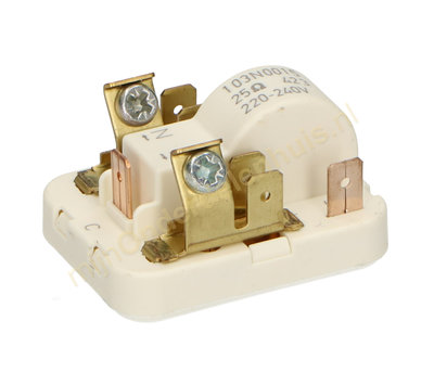 Danfoss startrelais voor koelkast 103N0015