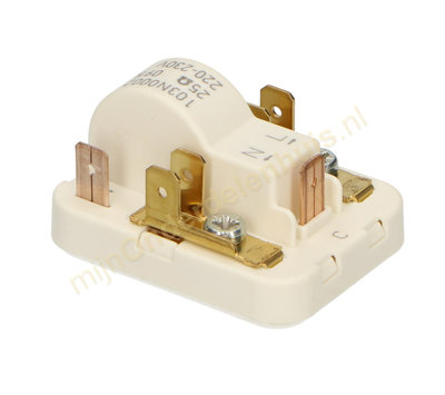 Danfoss startrelais voor koelkast 103N0002