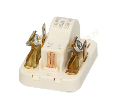Secop startrelais voor koelkast 103N0018